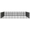 Outdoor Dog Kennel Steel 892.8 ftÂ¬â‰¤